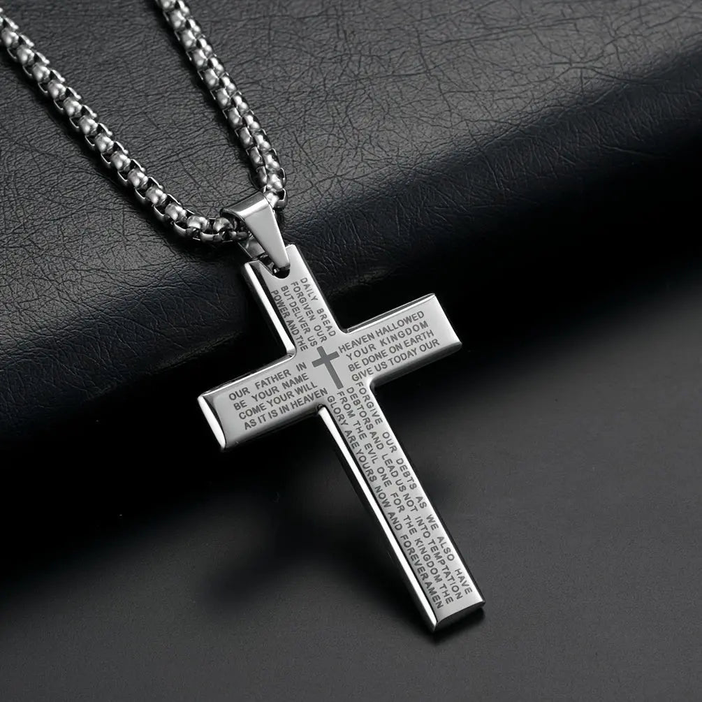 Bold Men’s Cross Necklace dsers