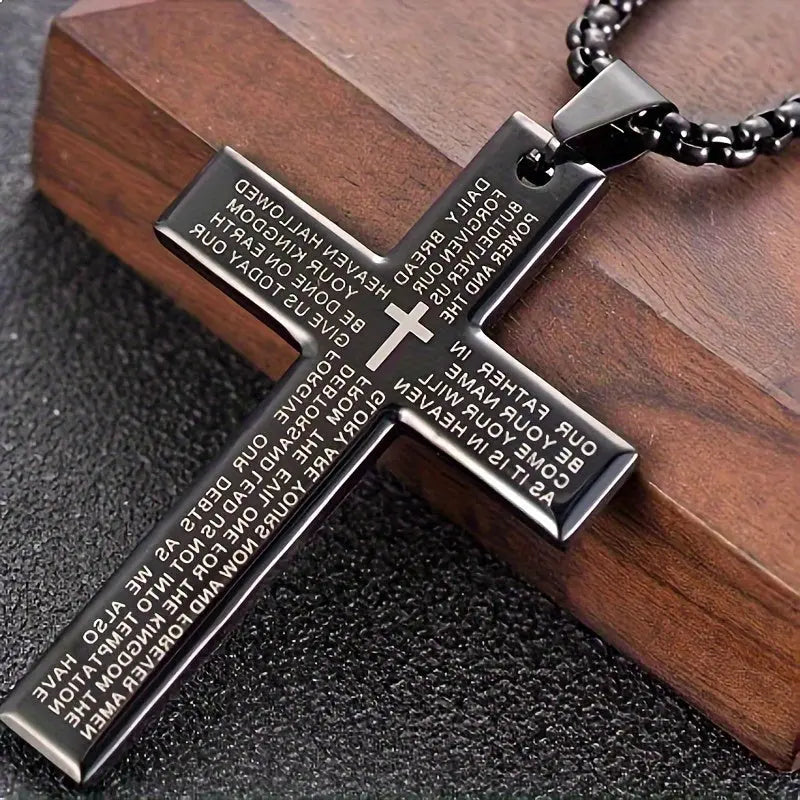 Bold Men’s Cross Necklace dsers