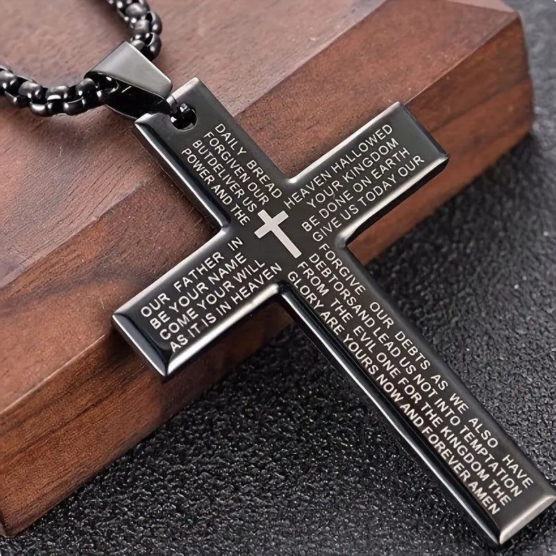 Bold Men’s Cross Necklace dsers