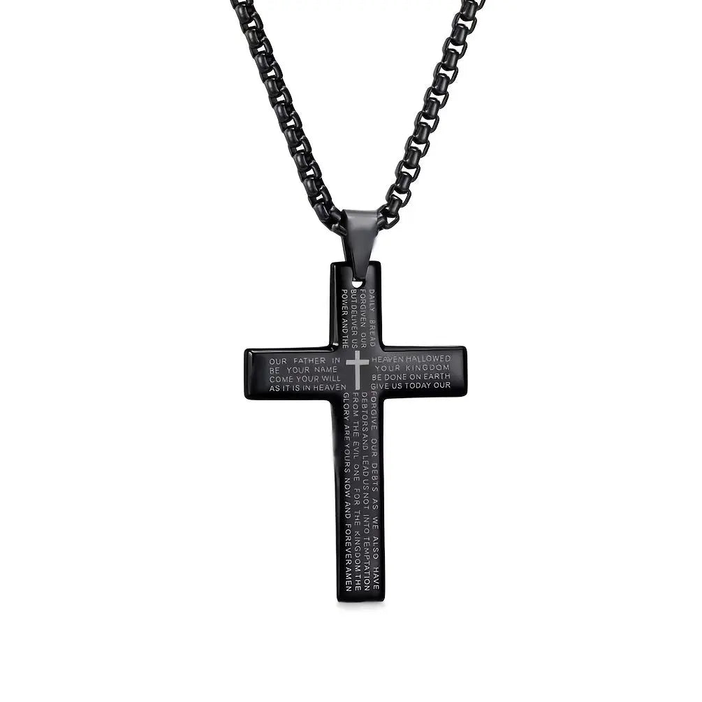 Bold Men’s Cross Necklace dsers