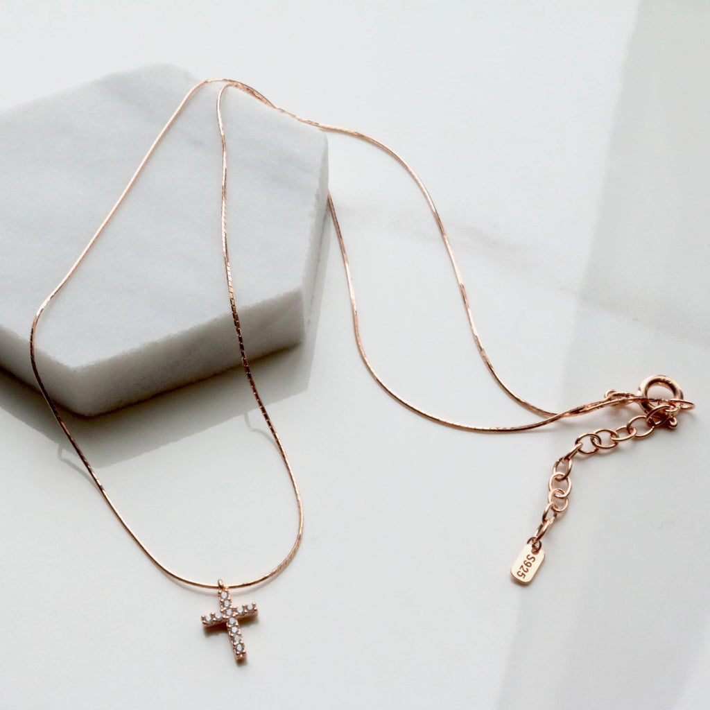 Cross pendant necklace - Necklaces
