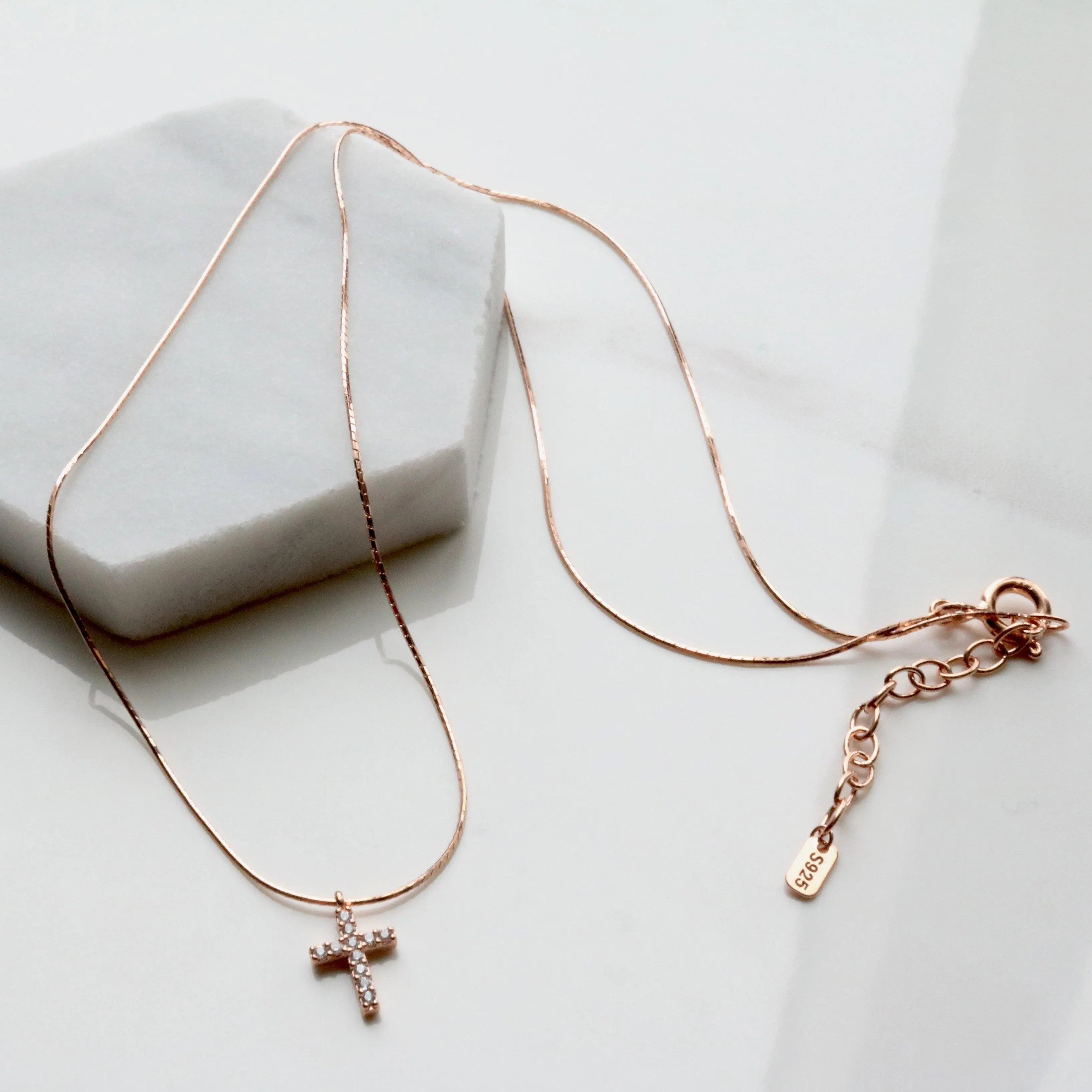 Cross pendant necklace - Necklaces