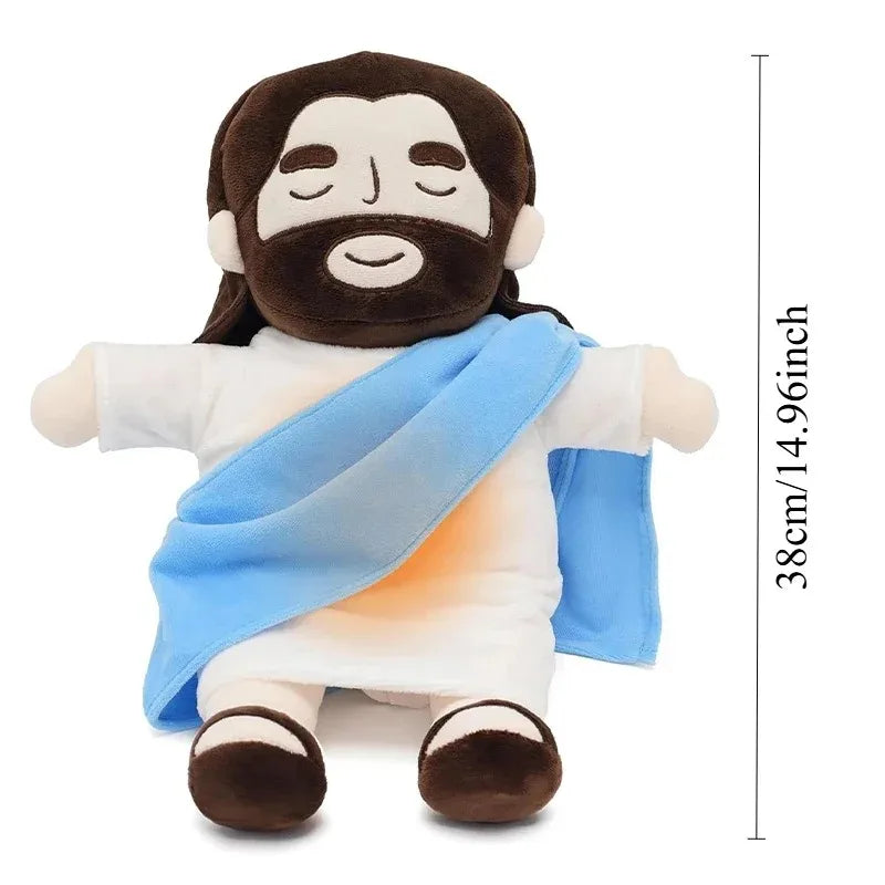 Breathing Jesus Plush Toy - 40CM Soothing Comfort