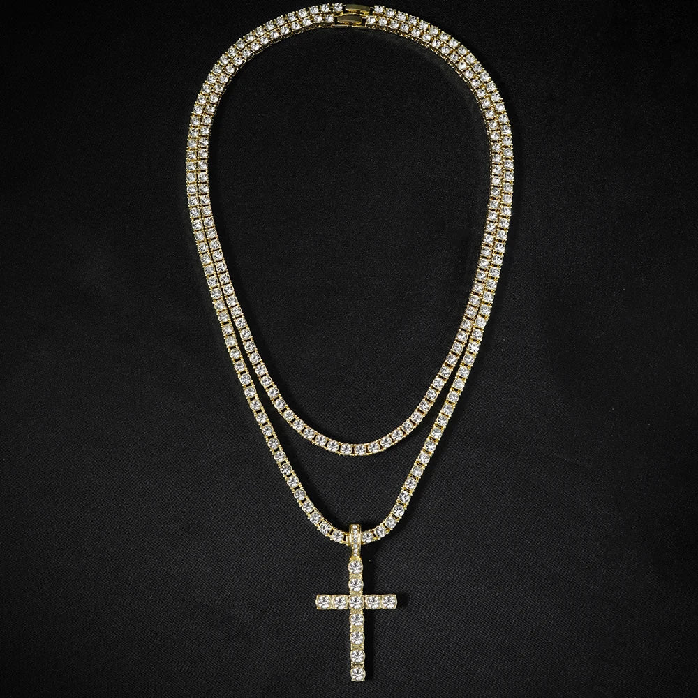 Diamond Cross Necklace – Faith Collection dsers