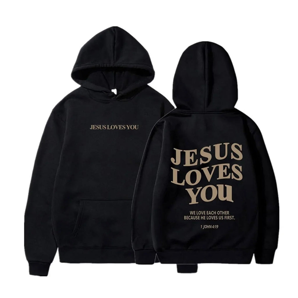 Jesus Loves You Hoodie dsers