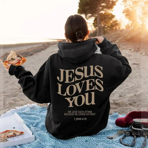 Jesus Loves You Hoodie dsers