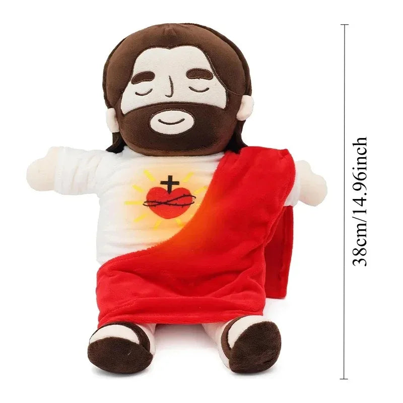 Breathing Jesus Plush Toy - 40CM Soothing Comfort