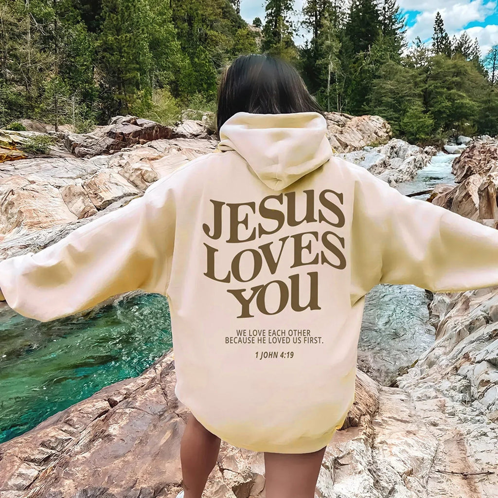 Jesus Loves You Hoodie dsers