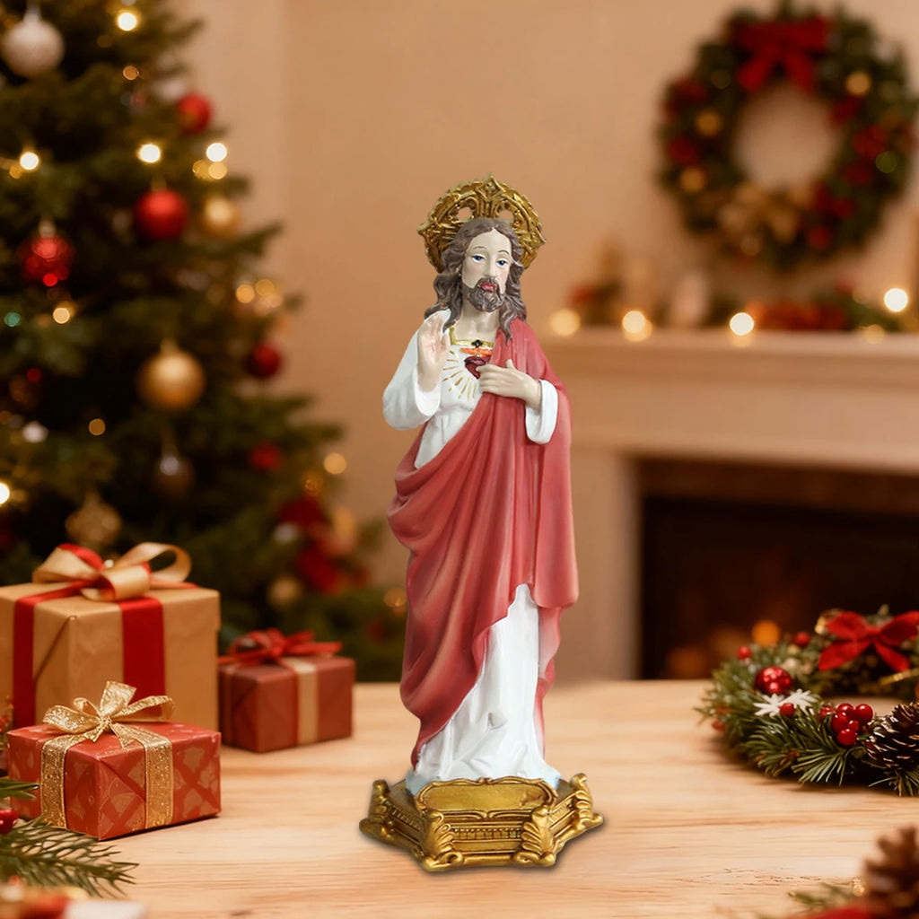 Jesus Christ Statue 8.77" - Resin Religious Decor