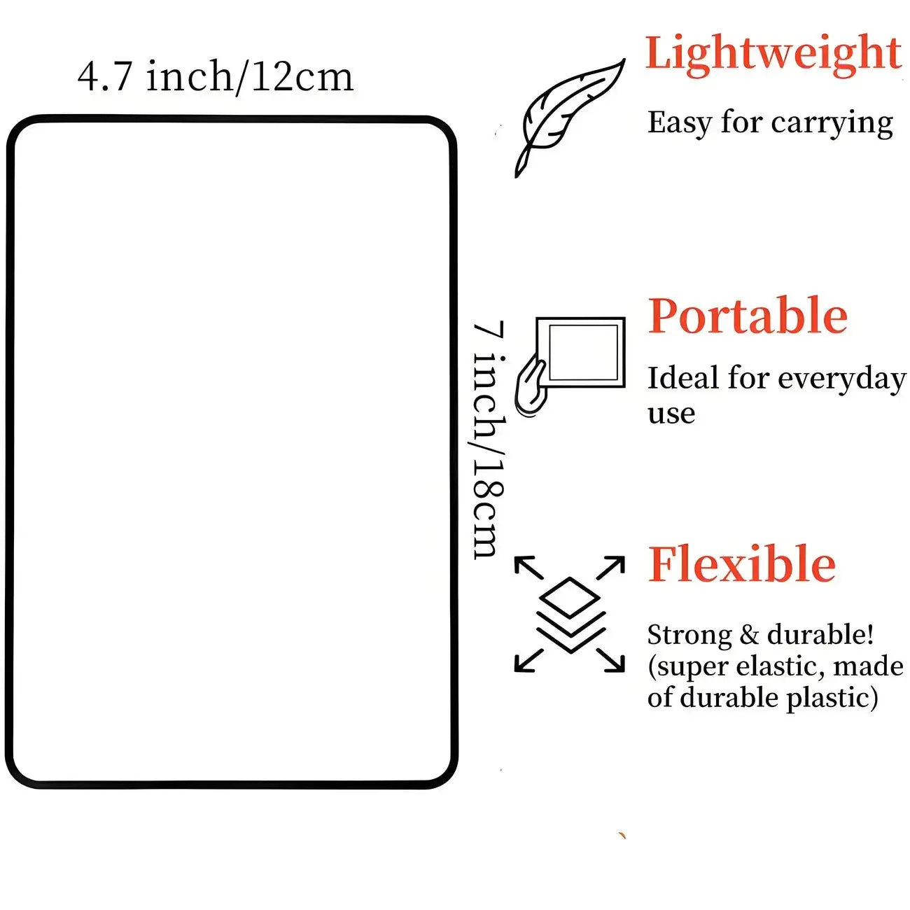 Large Sheet Magnifier – Bible Study Reading Aid dsers
