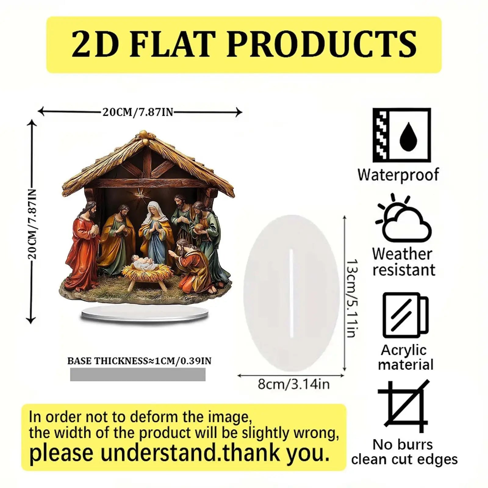 Jesus Birth Nativity Figurine