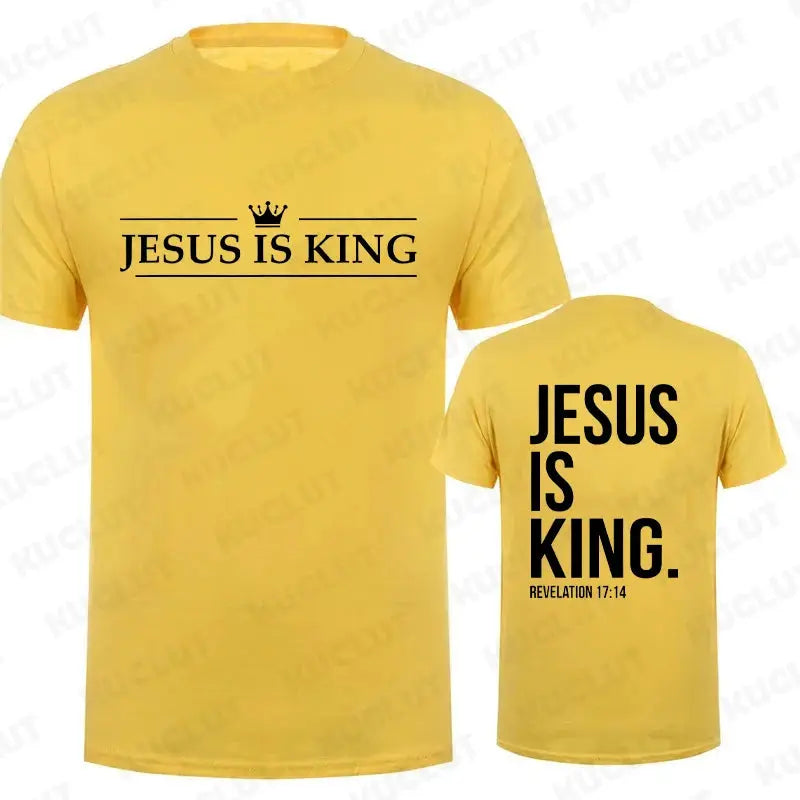 Faith T-Shirt - Jesus Is King edition dsers