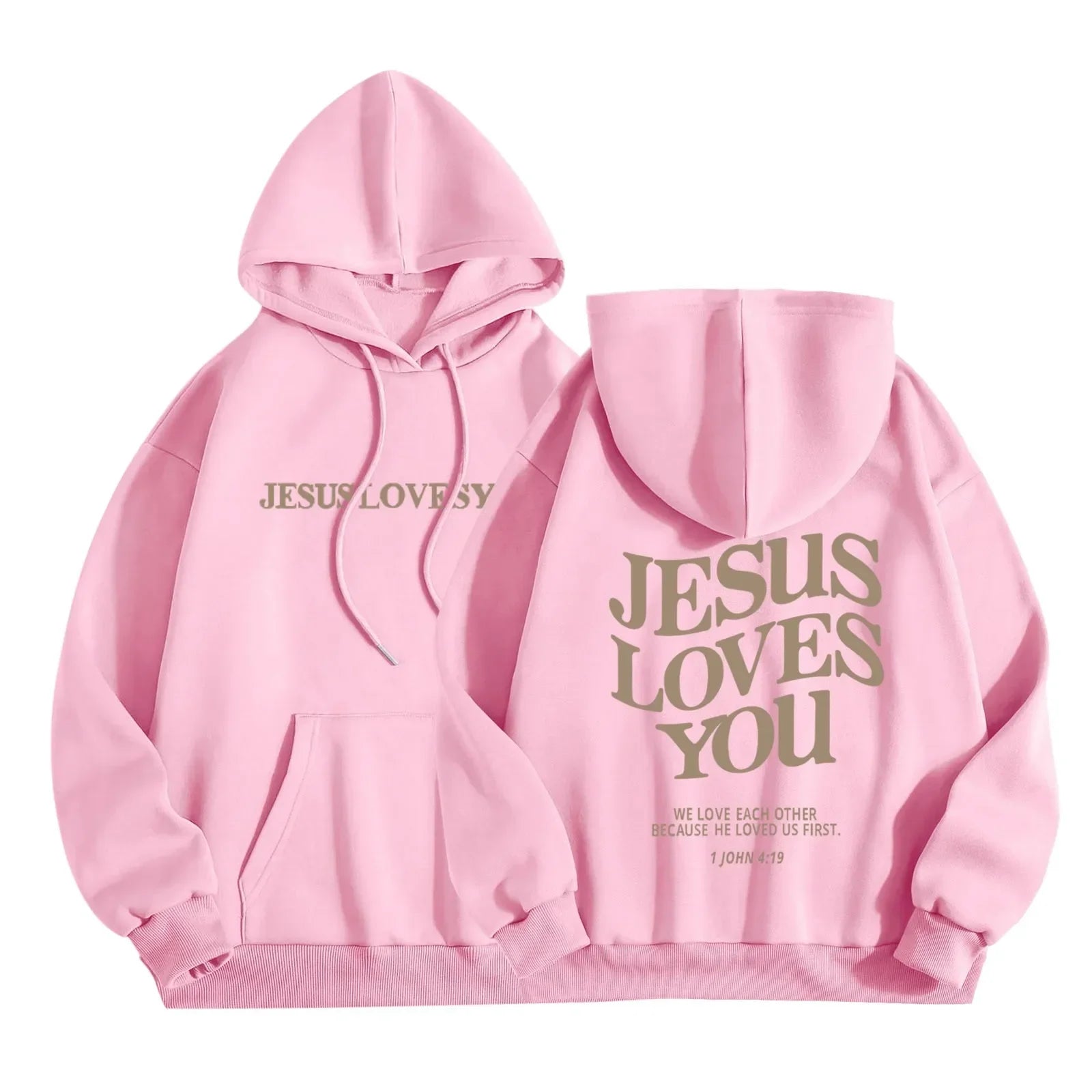 Jesus Loves You Hoodie dsers