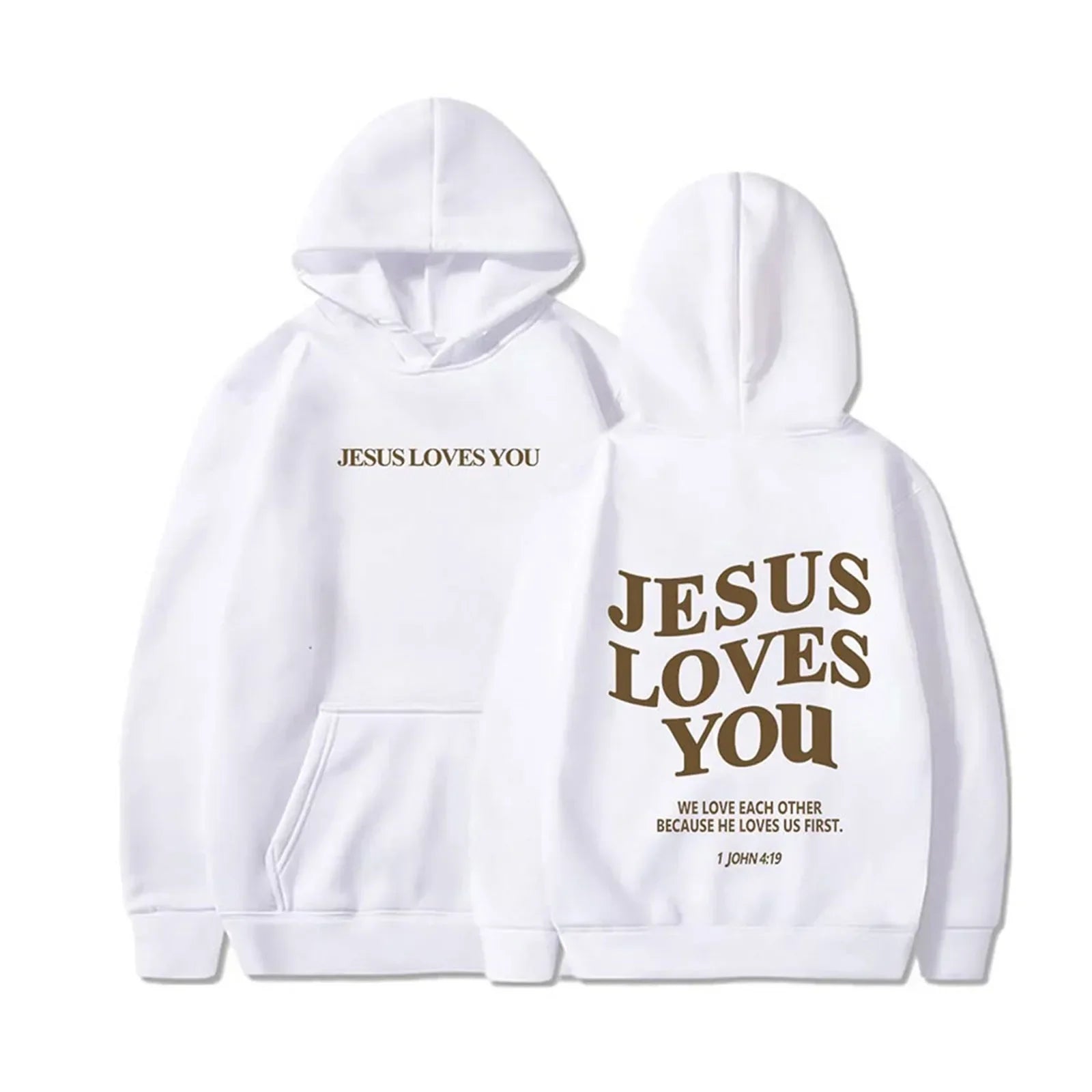 Jesus Loves You Hoodie dsers