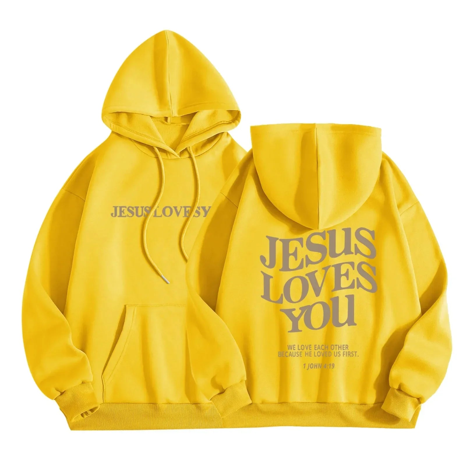 Jesus Loves You Hoodie dsers