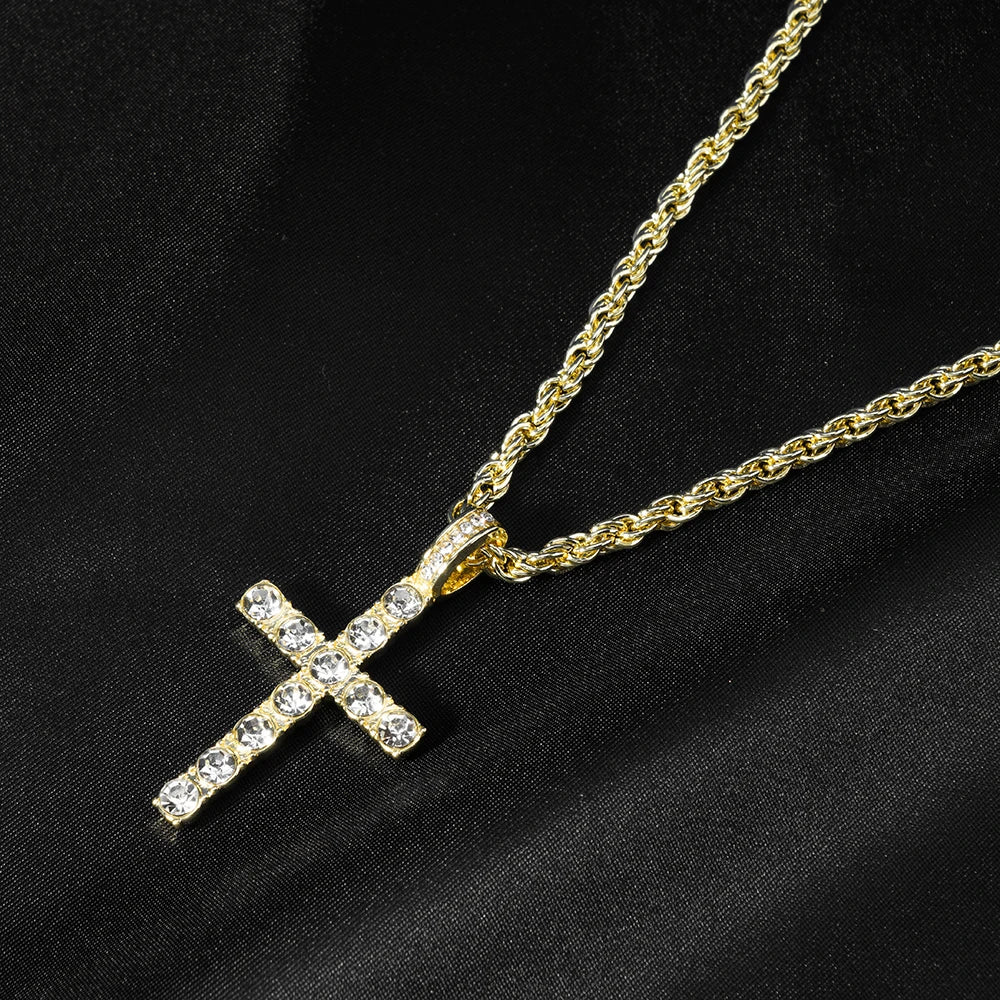 Diamond Cross Necklace – Faith Collection dsers