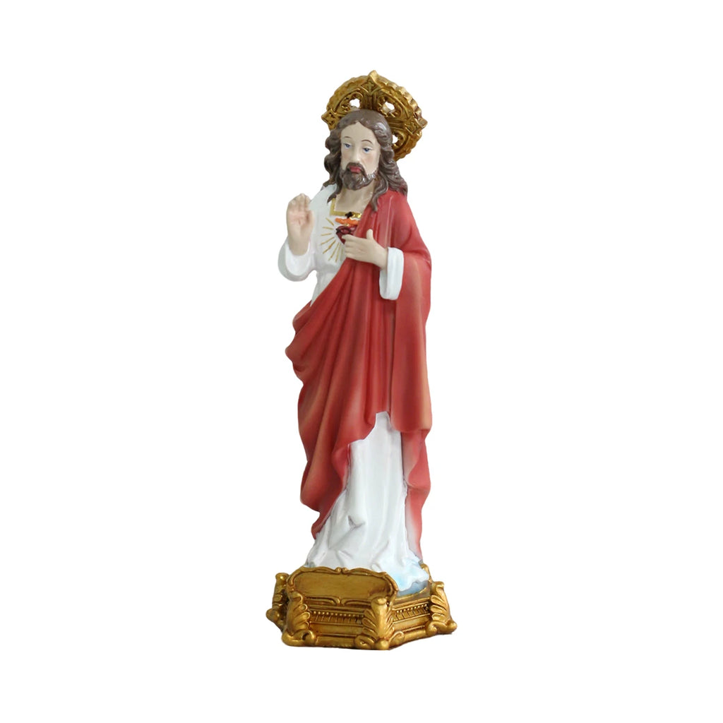 Jesus Christ Statue 8.77" - Resin Religious Decor