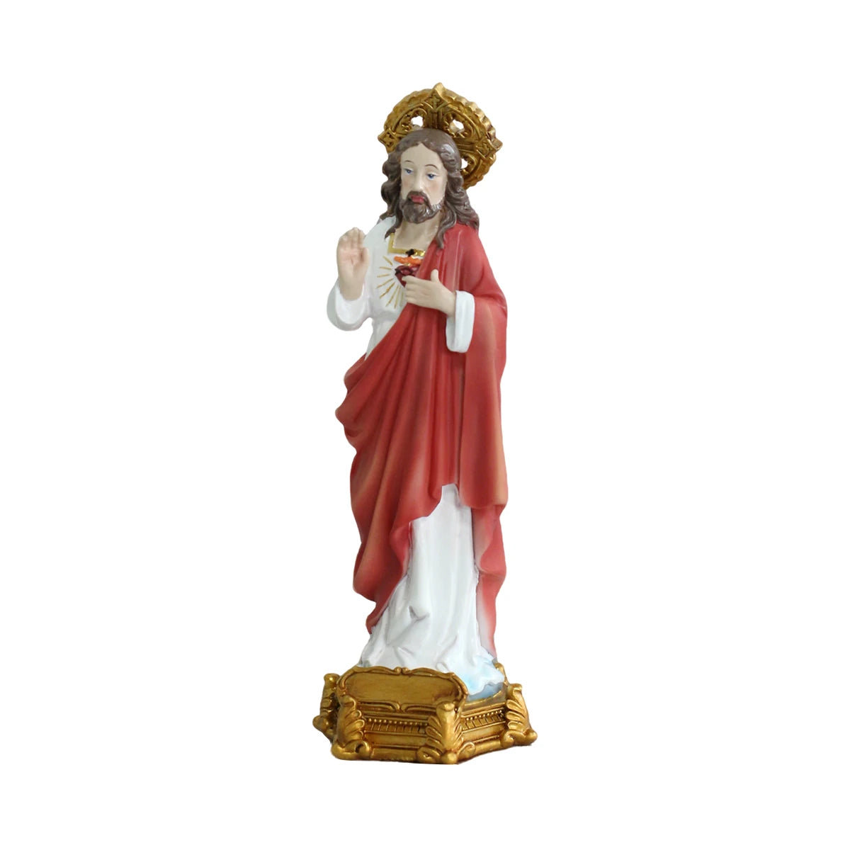Jesus Christ Statue 8.77" - Resin Religious Decor