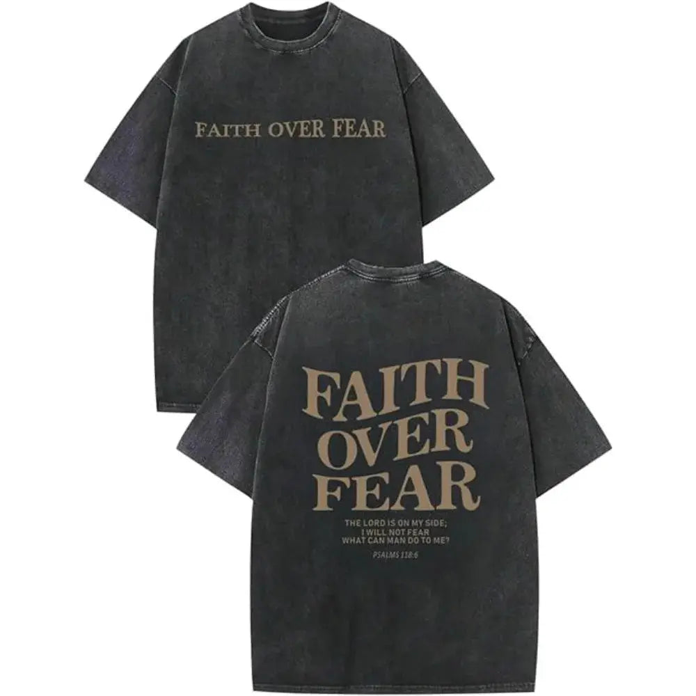 Faith Over Fear Men’s T-Shirt dsers