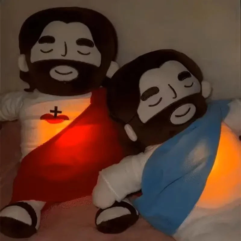 Breathing Jesus Plush Toy - 40CM Soothing Comfort