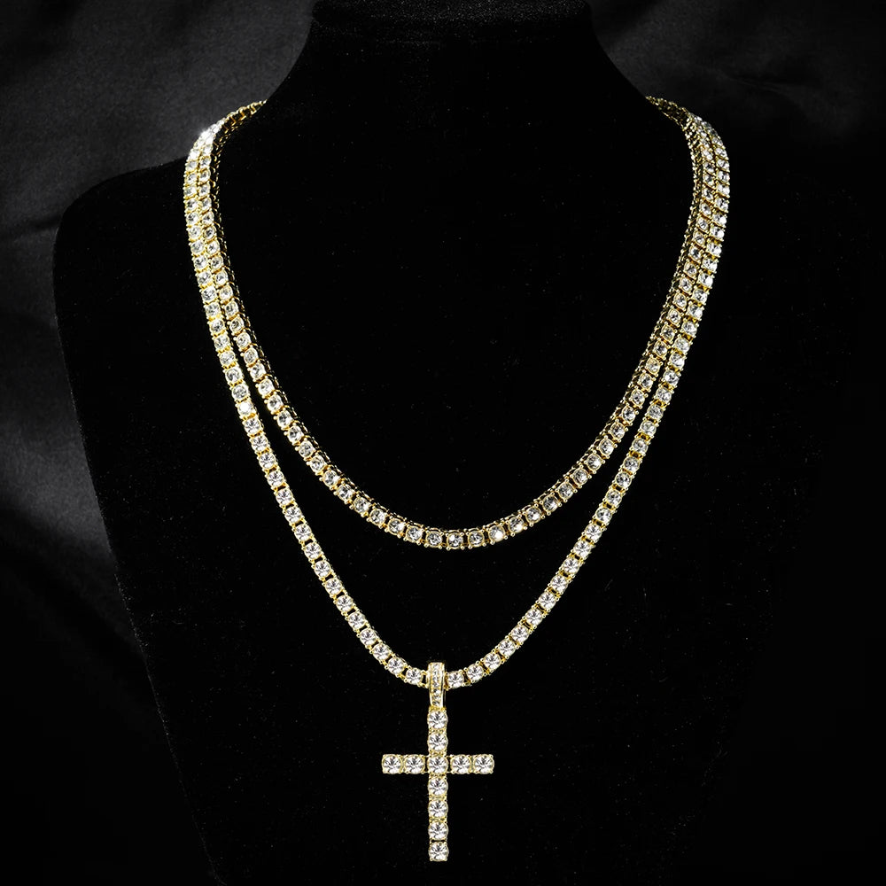 Diamond Cross Necklace – Faith Collection dsers