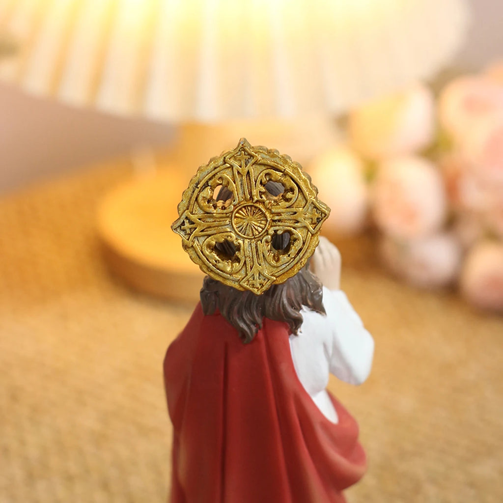 Jesus Christ Statue 8.77" - Resin Religious Decor