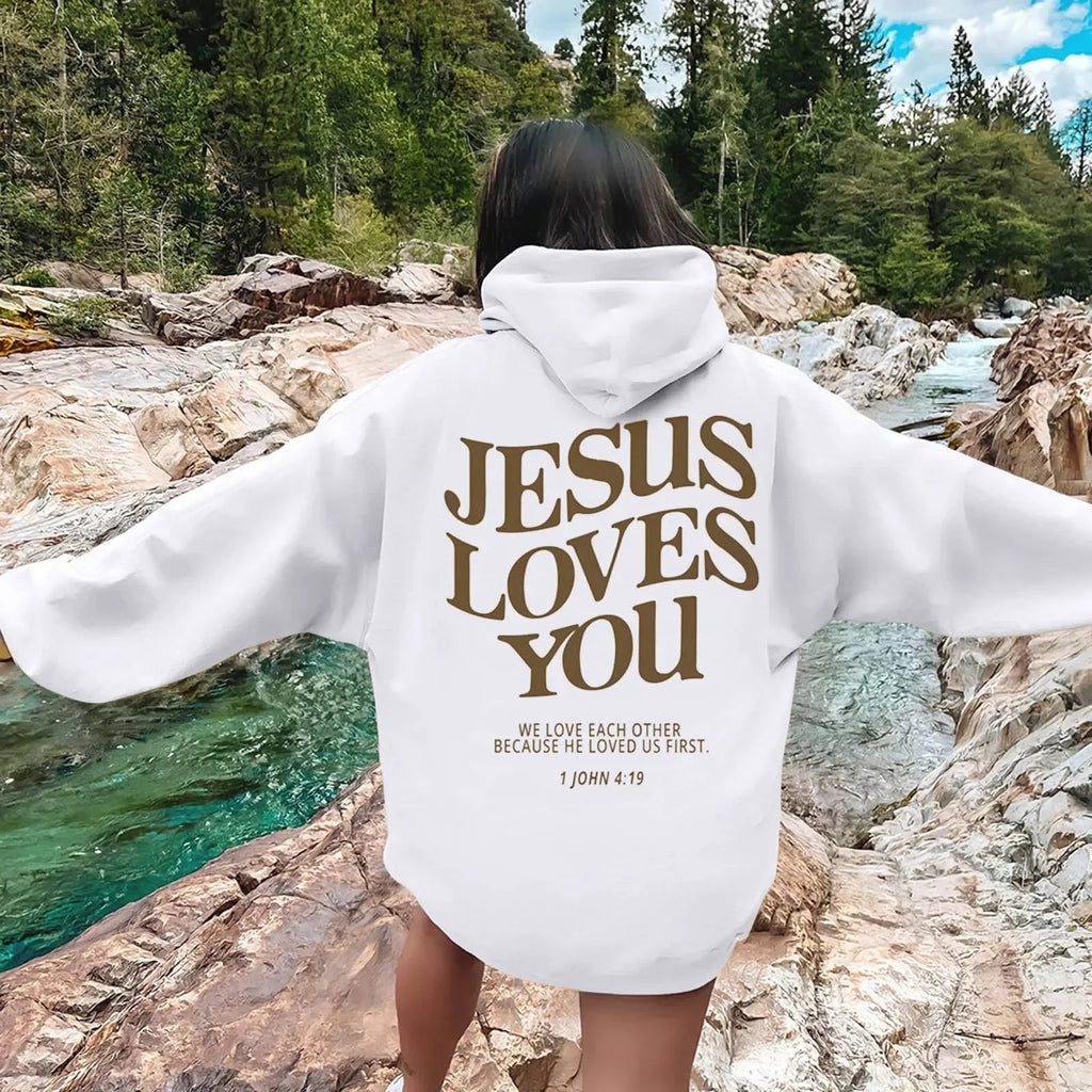 Jesus Loves You Hoodie dsers