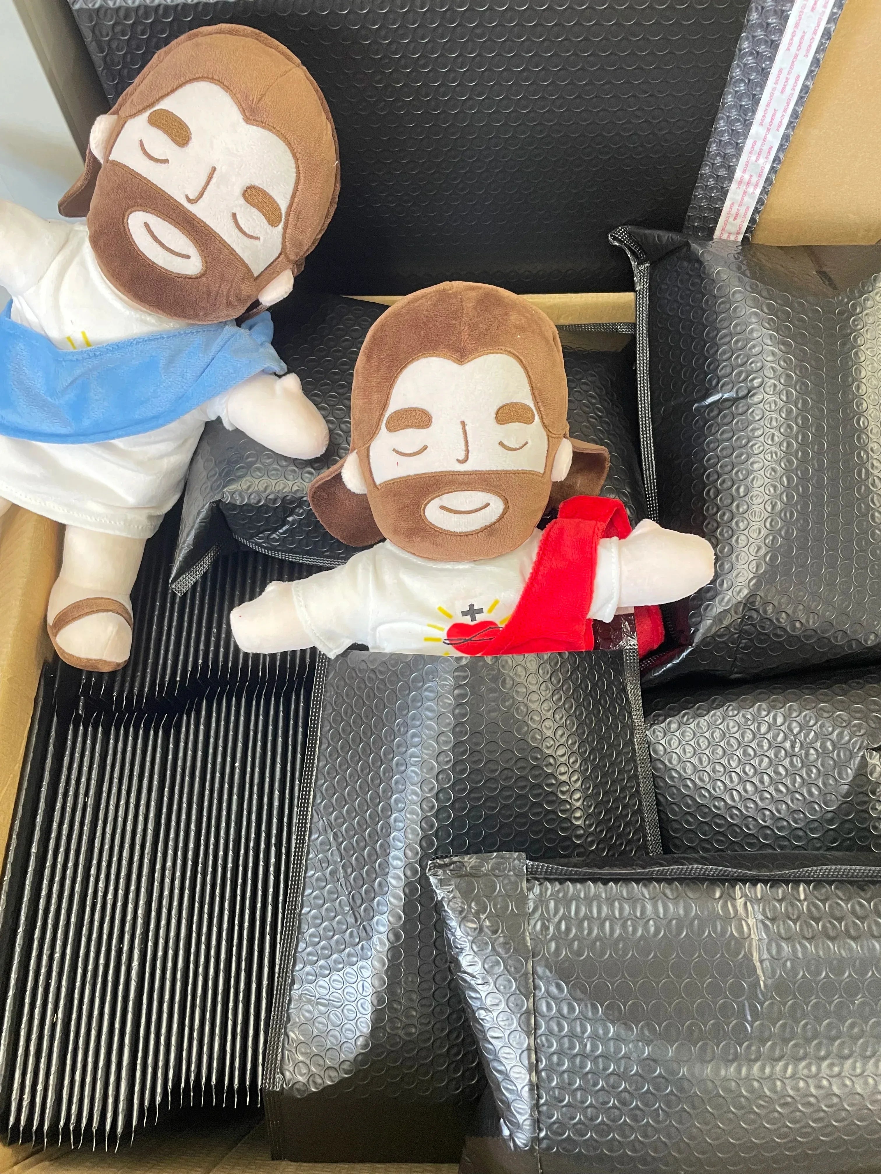 Breathing Jesus Plush Toy - 40CM Soothing Comfort