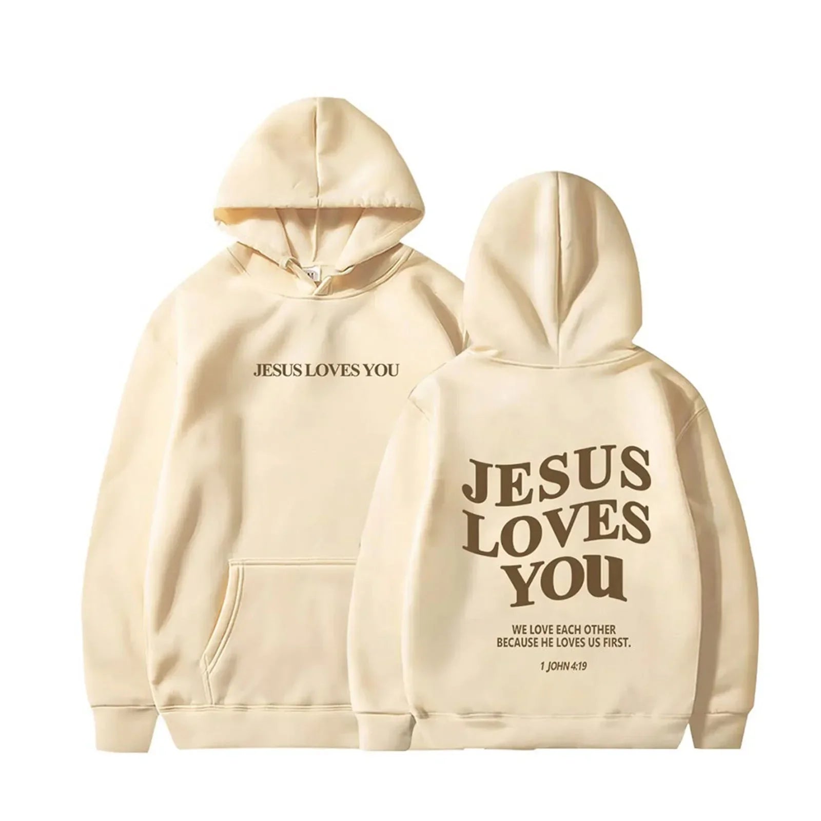 Jesus Loves You Hoodie dsers