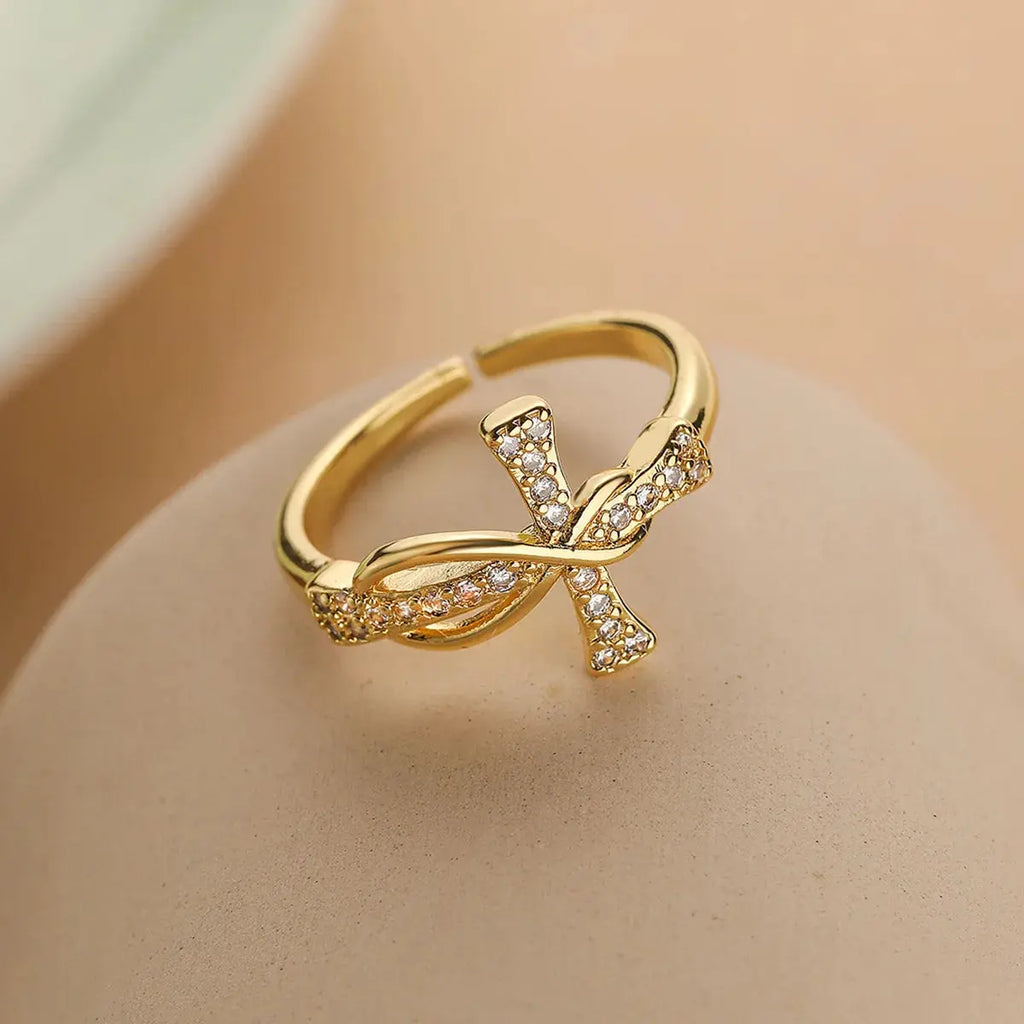 Womens Faith Cross Ring dsers
