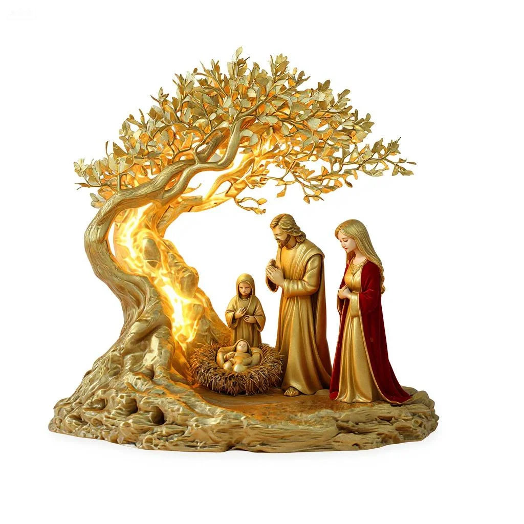 Jesus and the Tree of Life Acrylic Ornament
