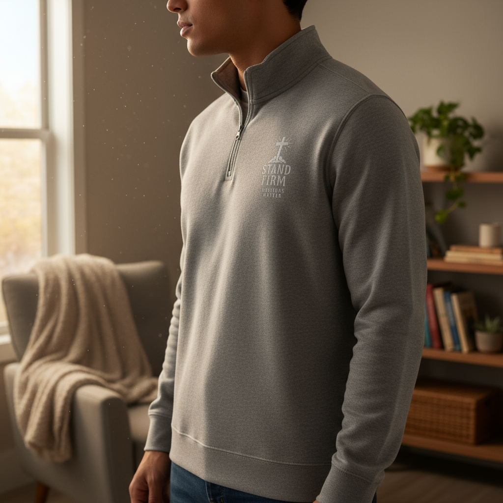 Stand Firm Fleece Pullover - redone